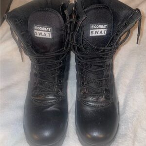 Combat S.W.A.T Black Tactical Boots